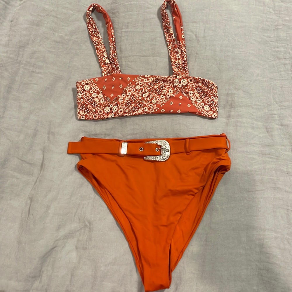 ONIA hi waist swimsuit